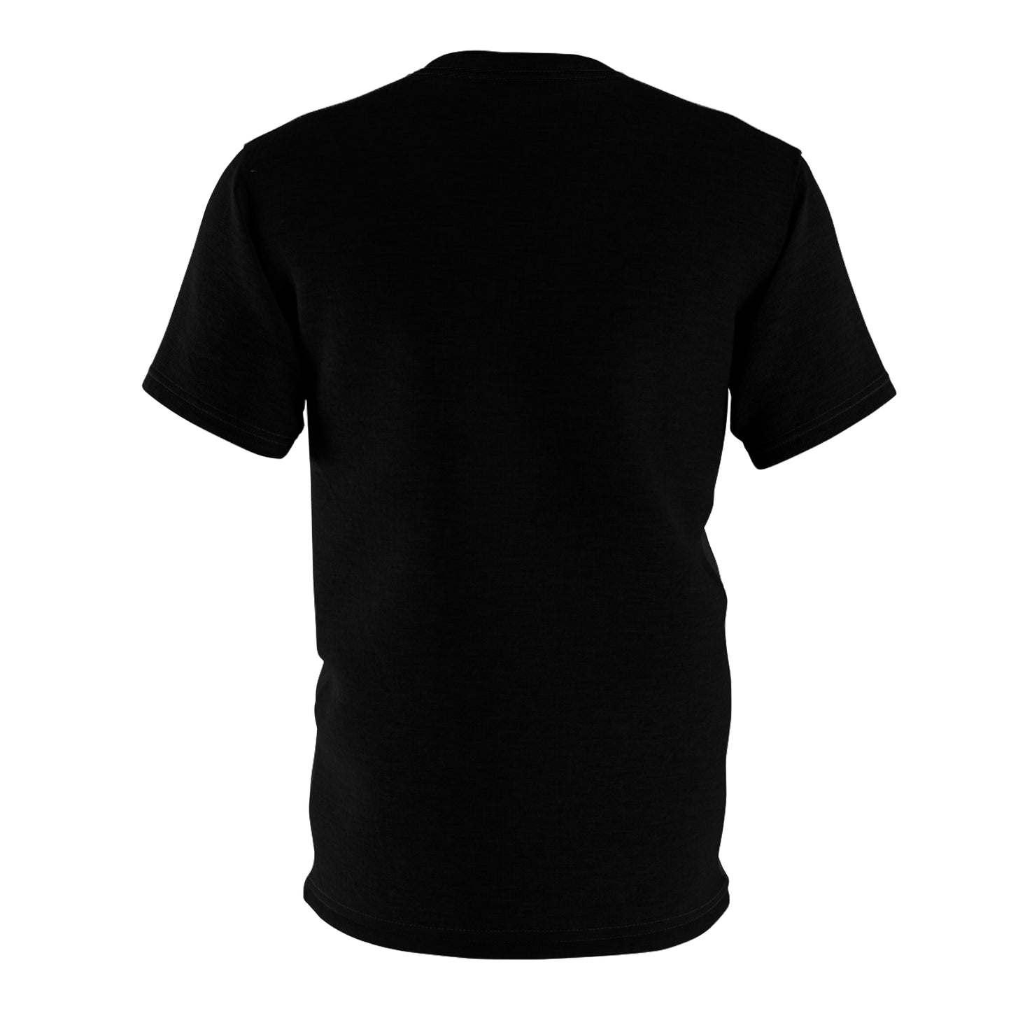 Face Design Tee - Black Beige Pink Unisex Cut & Sew Tee with Art Print