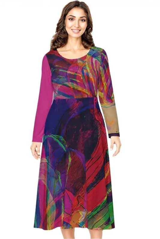 Dance Dress - Cool Headphone Girl with Chic Style