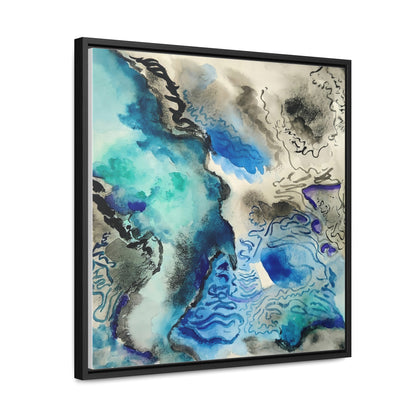 Subtle vibrance wall art of Sea basin