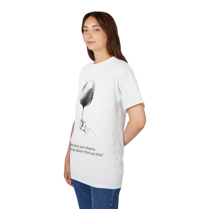 Tee Beautiful White Balloon Hand Sketch Print