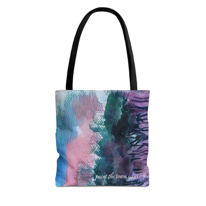 Watercolor Splash Tote Bag