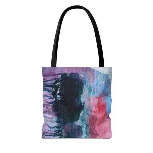 Watercolor Splash Tote Bag