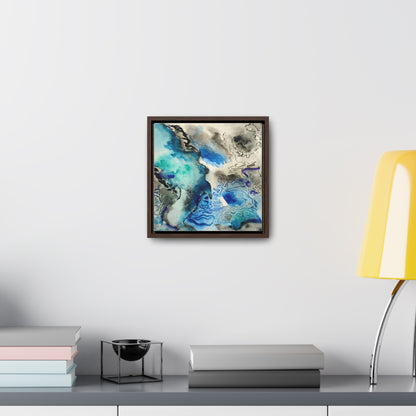 Subtle vibrance wall art of Sea basin