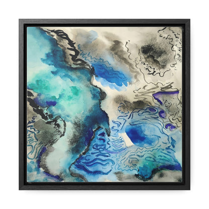 Subtle vibrance wall art of Sea basin