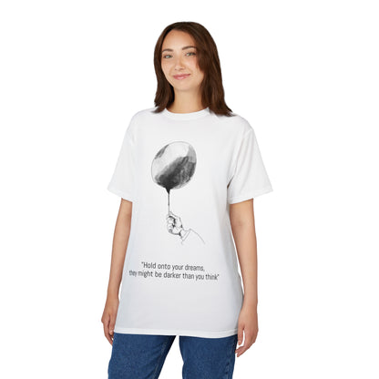 Tee Beautiful White Balloon Hand Sketch Print