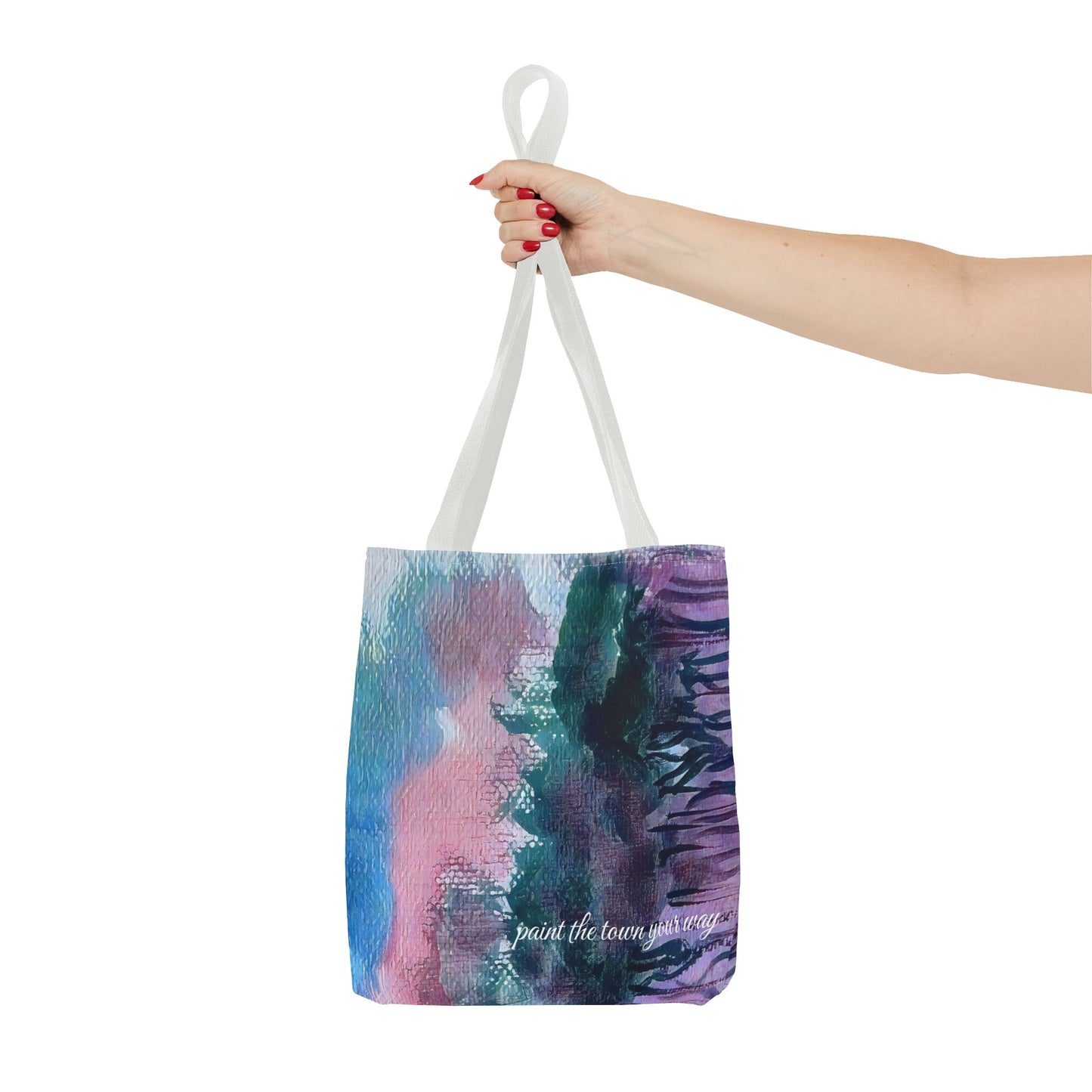 Watercolor Splash Tote Bag