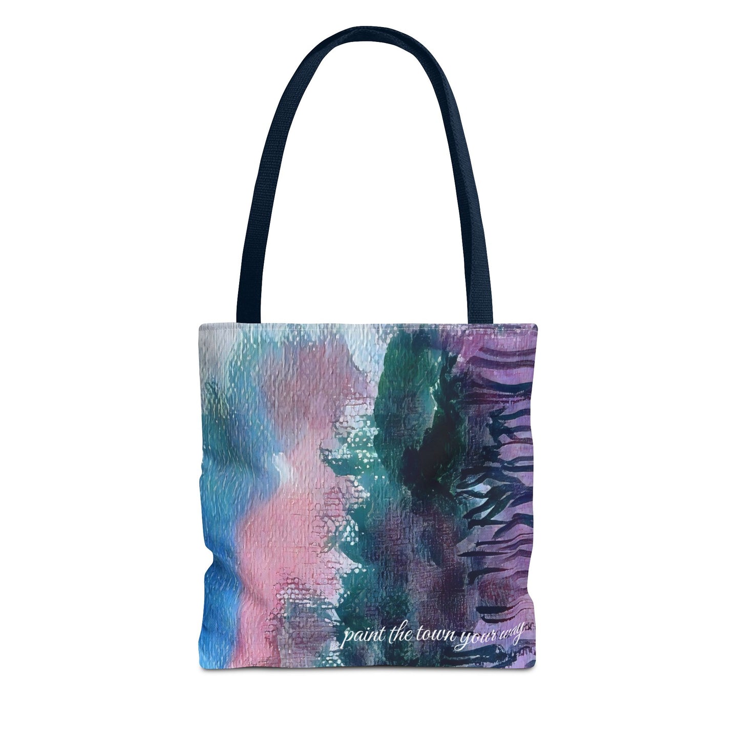 Watercolor Splash Tote Bag