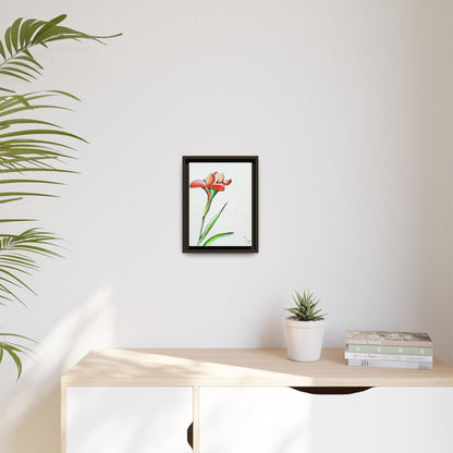 Canna Lily Watercolor Wall Art | Canvas Print