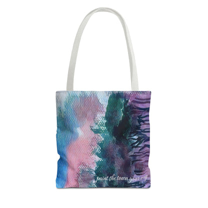 Watercolor Splash Tote Bag