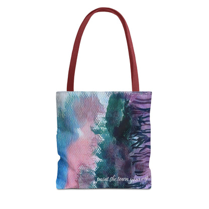 Watercolor Splash Tote Bag