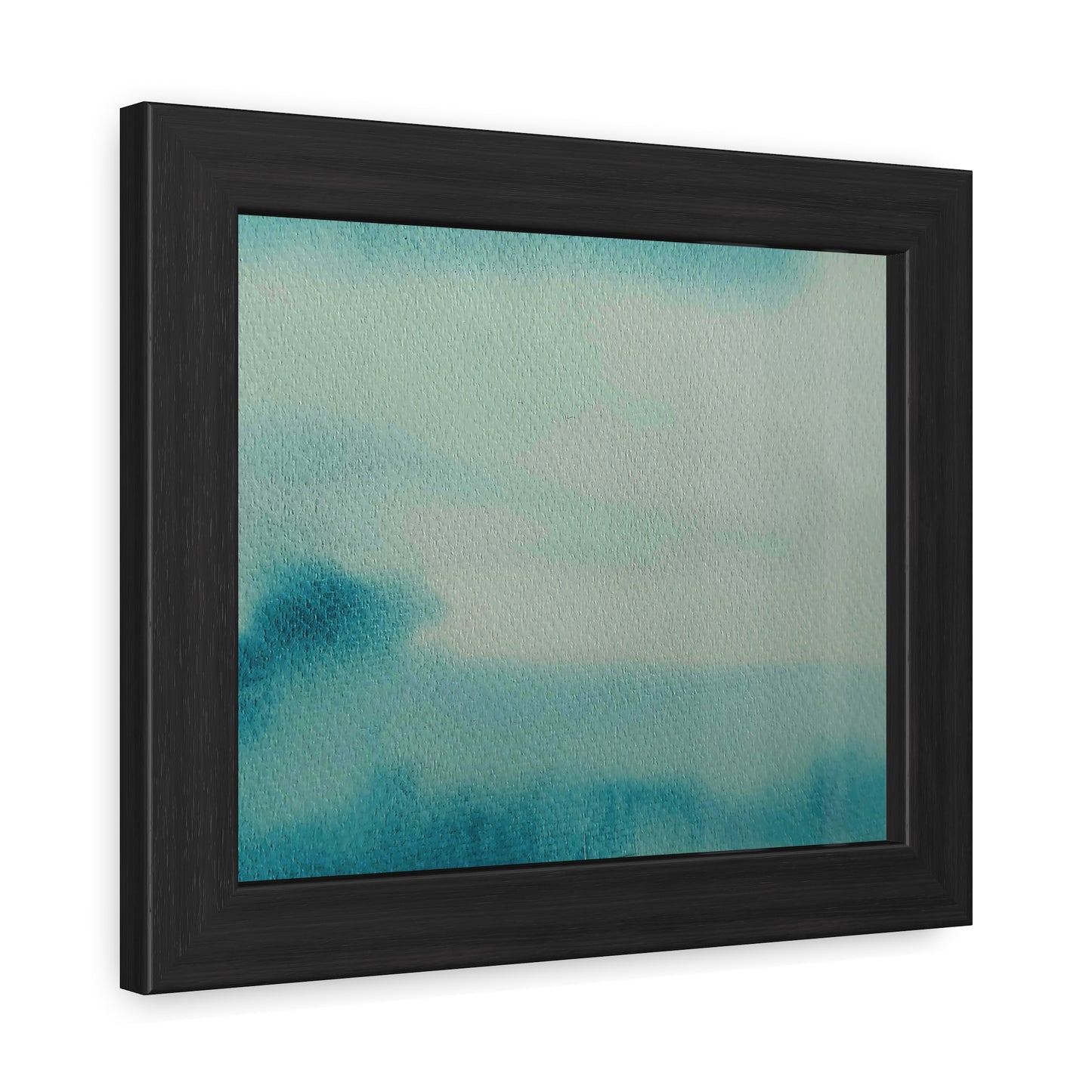 Emerald Green Teal Abstract Art Home Decor - Framed Posters