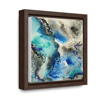 Subtle vibrance wall art of Sea basin