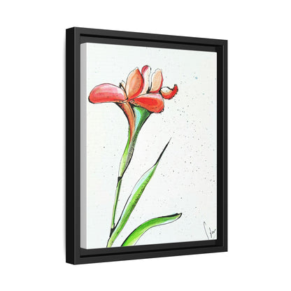 Canna Lily Watercolor Wall Art | Canvas Print