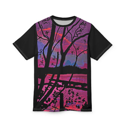 Landscape Silhouette Tee | Beautiful craftsman ship, original art work print