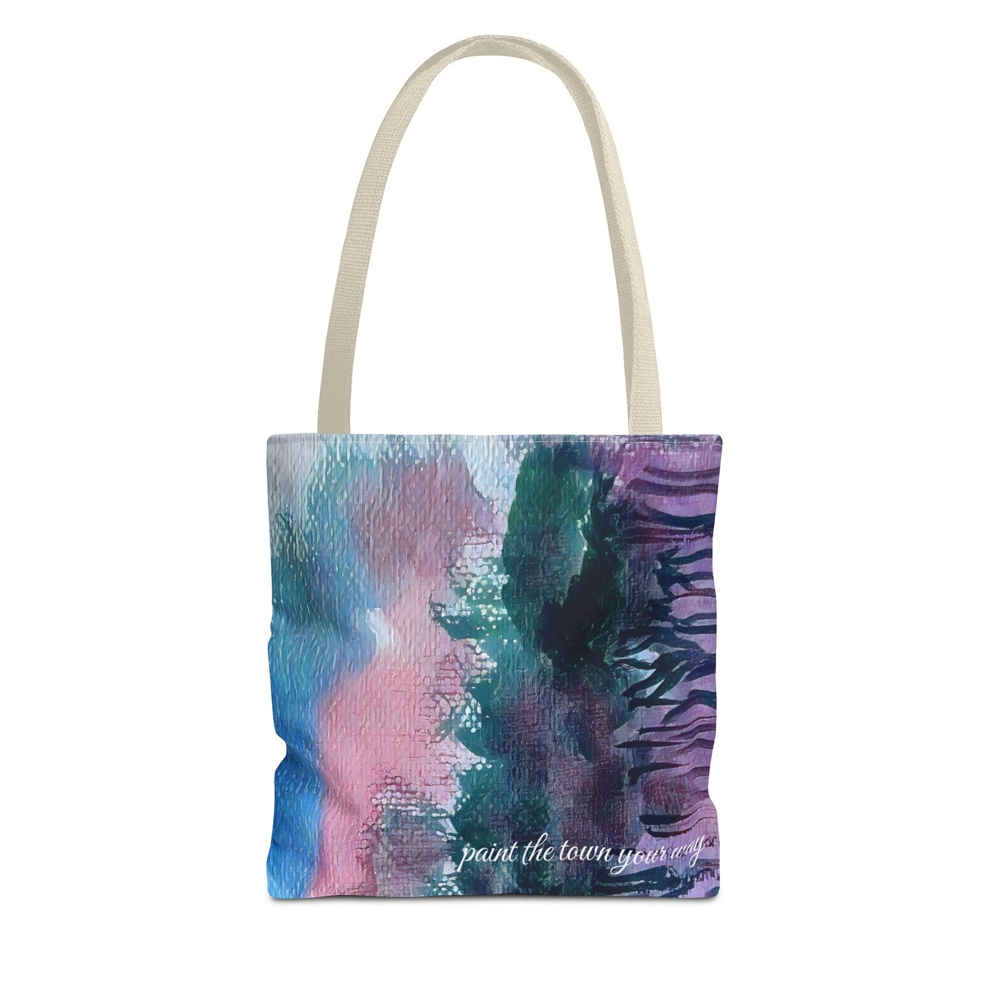 Watercolor Splash Tote Bag