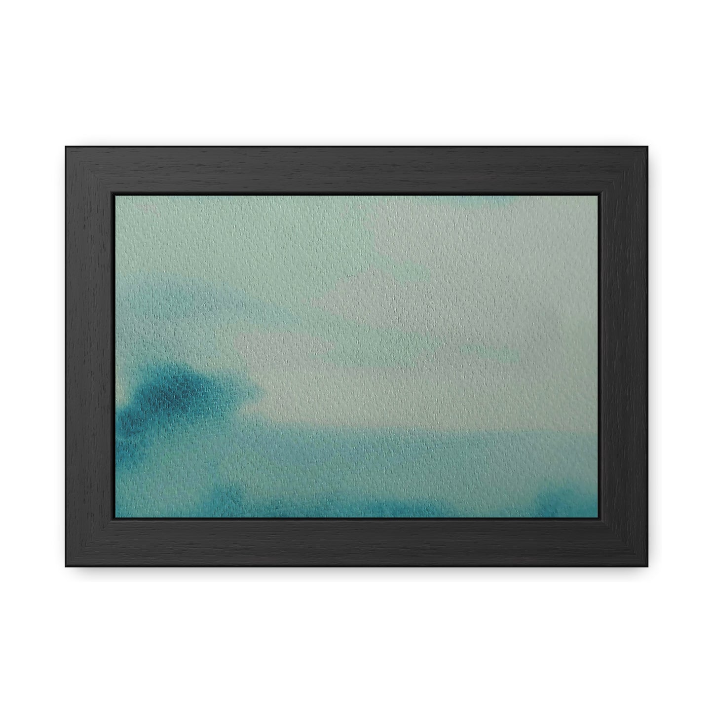 Emerald Green Teal Abstract Art Home Decor - Framed Posters