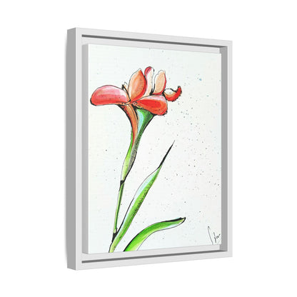 Canna Lily Watercolor Wall Art | Canvas Print